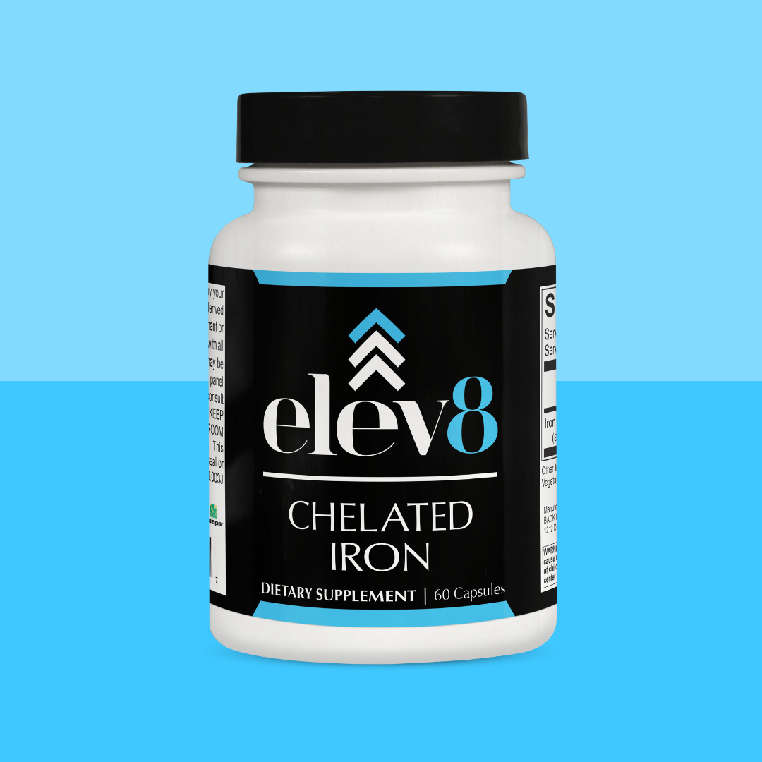 8 Signs You Might Have Iron Deficiency (And How elev8 Chelated Iron Can Help!)